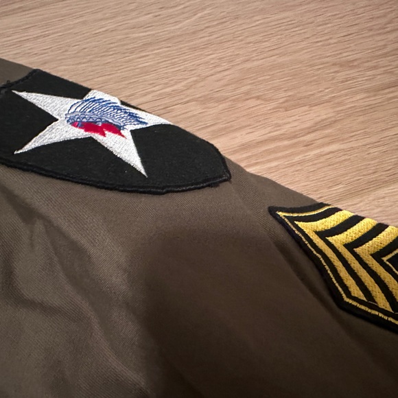 US army jacket John Lennon Quilted lining - Picture 3 of 10